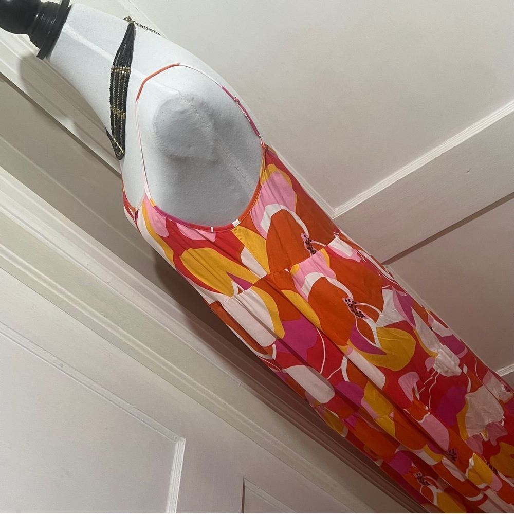 Vibrant Floral Maxi Dress - Picture 6 of 11